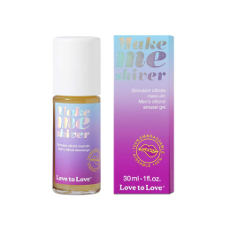 Стимулювальний гель для вуздечки пеніса Love To Love Make Me Shiver 30 мл - фото