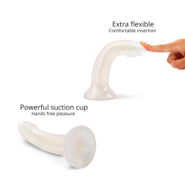 Дилдо з блискітками Love To Love DILDOLLS - EXTRAVAGANZA, ультрам’який - - фото №2