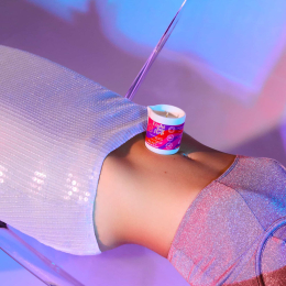 Масажна свічка Love To Love LIGHT MY FIRE Monoi (65 мл) - - фото №4