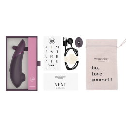 Вакуумний кліторальний стимулятор Womanizer Next Dark Purple - - фото №6