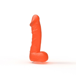 Мило у формі пеніса Чистий Кайф LARGE Orange, крафтове мило-член, натуральне - №2