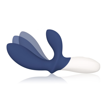 Масажер простати LELO Loki Wave 2 Base Blue, 2 мотори, манливий рух + вібрація - фото №7