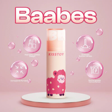 Вакуумний стимулятор KISSTOY Baabes - фото №5