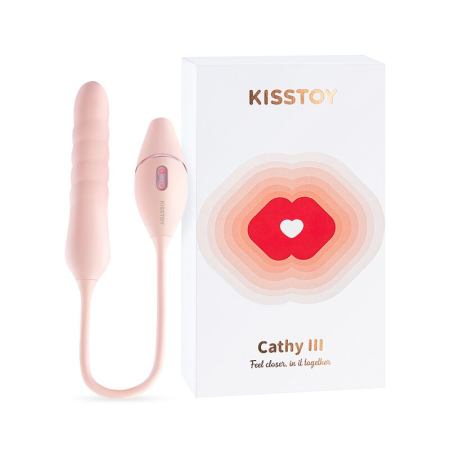Пульсатор з вакуумним стимулятором KISSTOY Cathy III Pink - фото №5