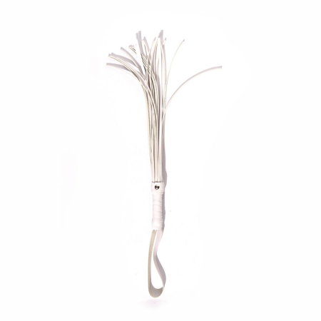 Батіг Flogger Art of Sex, Білий - фото №2