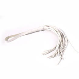 Батіг Flogger Art of Sex, Білий - фото