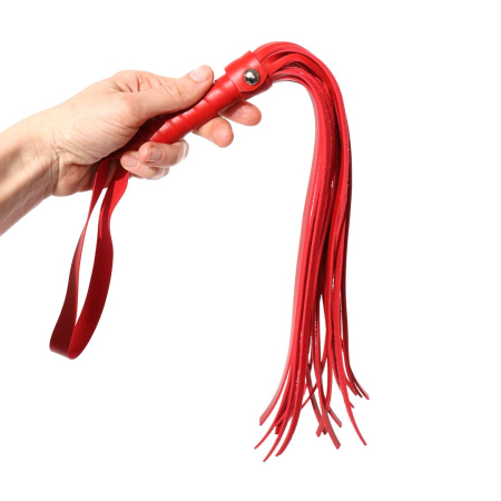 Батіг Flogger Art of Sex, Червоний - фото №3