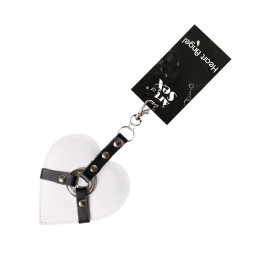 Брелок на карабіні для ключів Art of Heart Angel, Білий - фото