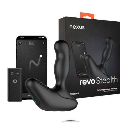 Смарт-масажер простати Nexus Revo Stealth with APP, вібрація+ротація, пульт ДУ, до 10 годин роботи - фото №6