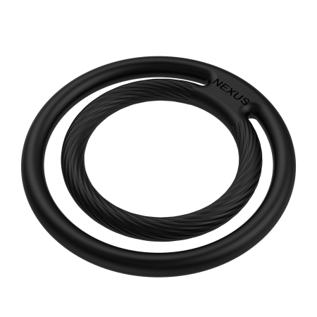 Ерекційне кільце Nexus Enduro Double, для пеніса та яєчок, універсальний розмір - фото №4