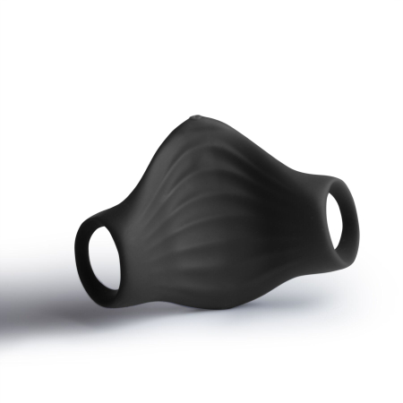 Мастурбатор Rocks Off Palm Black, петлі для пальців, 10 режимів - фото