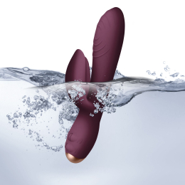 Набір для пар Climaximum L'amour, вібратор-кролик + ерекційне віброкільце, 10 режимів, заряджувані - - фото №4