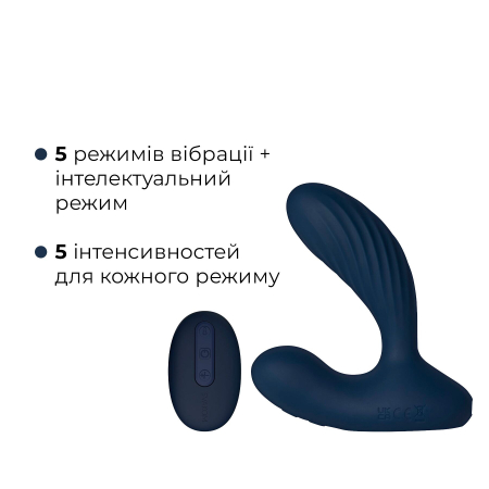 Інтерактивний масажер простати та вібратор точки G Svakom Vick Neo 2, підігрів, поворот стовбура, пульт ДК - фото №4