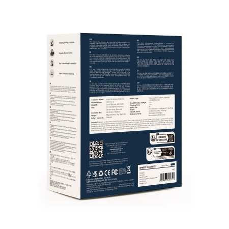 Інтерактивний масажер простати та вібратор точки G Svakom Vick Neo 2, підігрів, поворот стовбура, пульт ДК - фото №12