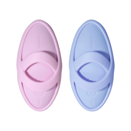 Смарт-вібратор для клітора Svakom Echo 2 Pink Lilac, підігрів до 38 °C, знімна насадка на палець - фото №12