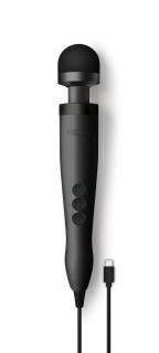 Вібромасажер DOXY3 USB-C Massager MATTE BLACK, кабель USB-C, регульована інтенсивність, компактний - №4
