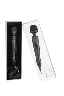 Вібромасажер DOXY Die Cast 3 Matt Black, дуже потужний, живлення 220В, металевий корпус - - фото №8