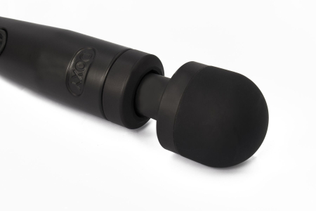 Вібромасажер DOXY Die Cast 3 Matt Black, дуже потужний, живлення 220В, металевий корпус - фото №4