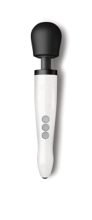 Вібромасажер DOXY Die Cast R Stardust White, перезаряджуваний, до 9000 об/хв - - фото №3