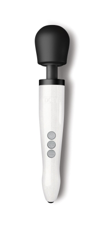 Вібромасажер DOXY Die Cast R Stardust White, перезаряджуваний, до 9000 об/хв - фото №3