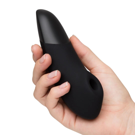 Вакуумний кліторальний стимулятор Womanizer Enhance Black - фото №7