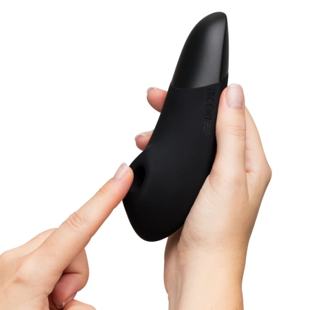 Вакуумний кліторальний стимулятор Womanizer Enhance Black - фото №8