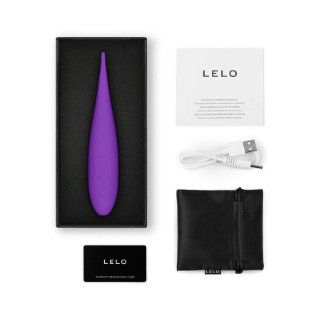 Кліторальний вібратор LELO DOT Travel Purple - фото №2