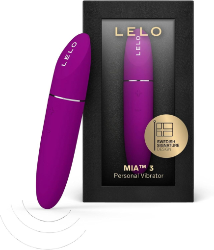 Шикарна віброкуля LELO Mia 3 Deep Rose - фото №8