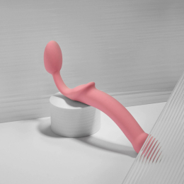 Безремінний страпон Strap-On-Me Rose S, повністю регульований, діаметр 2,7 см - №2