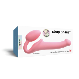 Безремінний страпон Strap-On-Me Rose M, повністю регульований, діаметр 3,3 см - №7