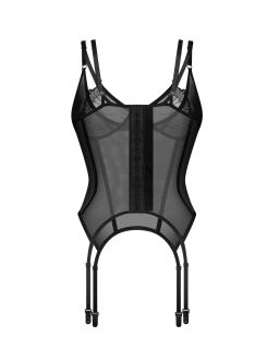 Корсет Obsessive Arrowel Black corset L/XL - №2