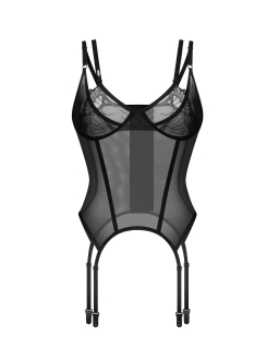 Корсет Obsessive Arrowel Black corset L/XL - №3