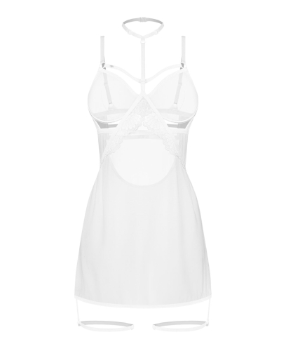 Бебі-долл Obsessive Arrowel White chemise S/M - фото №2