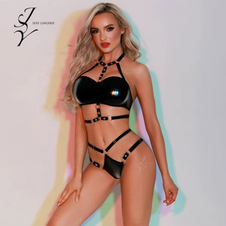 Комплект жіночої еротичної білизни JSY 5963 One Size - фото №2