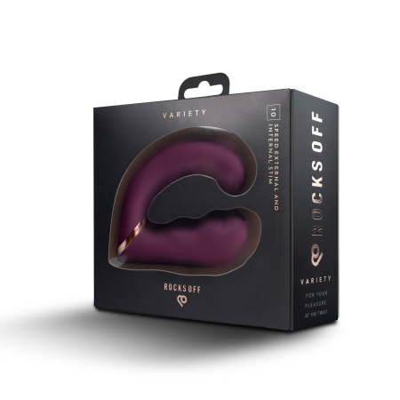 Вібратор Rocks Off Variety Burgundy - фото №8