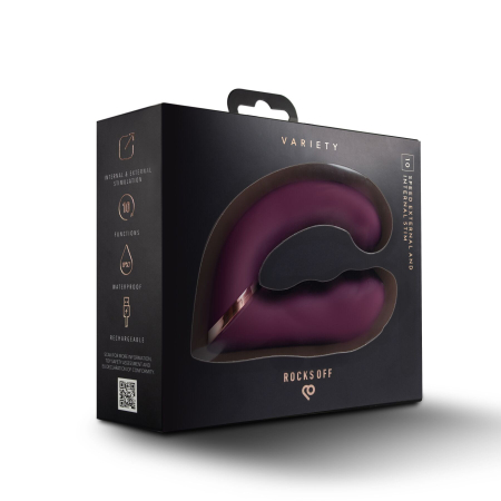 Вібратор Rocks Off Variety Burgundy - фото №9