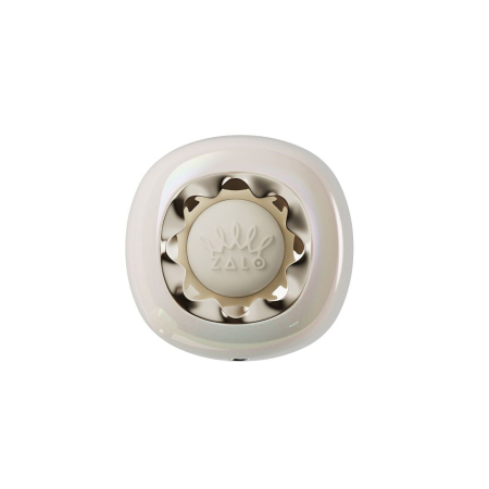 Вакуумний кліторальний стимулятор Zalo Lia Floral White, 3 насадки, 3 режими, різна інтенсивність - фото №21