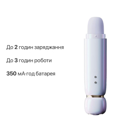 Вакуумний кліторальний стимулятор Zalo Lia Lavender Purple, 3 насадки, 3 режими, різна інтенсивність - №19