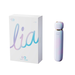 Вакуумний кліторальний стимулятор Zalo Lia Lavender Purple, 3 насадки, 3 режими, різна інтенсивність - №24