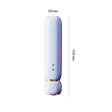 Вакуумний кліторальний стимулятор Zalo Lia Lavender Purple, 3 насадки, 3 режими, різна інтенсивність - фото №13