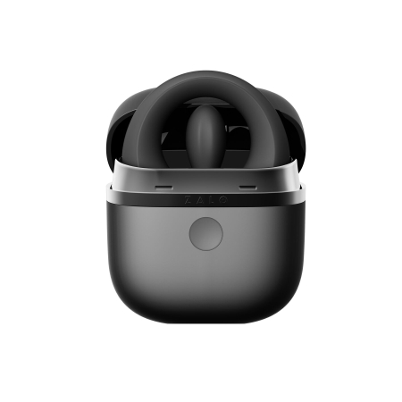 Ерекційне смарт-віброкільце Zalo Apis Obsidian Black, до 4 годин роботи, зарядний кейс - фото №14