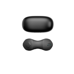 Ерекційне смарт-віброкільце Zalo Apis Obsidian Black, до 4 годин роботи, зарядний кейс - - фото №11