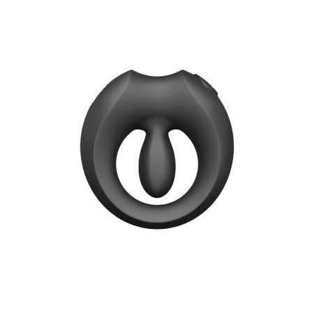 Ерекційне смарт-віброкільце Zalo Apis Obsidian Black, до 4 годин роботи, зарядний кейс - фото №2