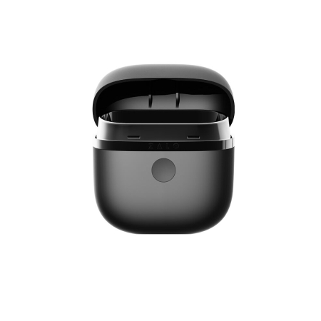 Ерекційне смарт-віброкільце Zalo Apis Obsidian Black, до 4 годин роботи, зарядний кейс - фото №15