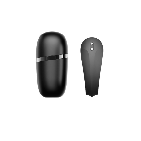 Ерекційне смарт-віброкільце Zalo Apis Obsidian Black, до 4 годин роботи, зарядний кейс - фото №9