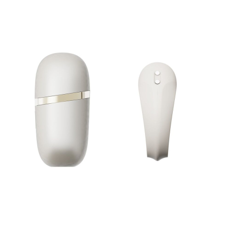 Ерекційне смарт-віброкільце Zalo Apis Ivory White, до 4 годин роботи, зарядний кейс - фото №9