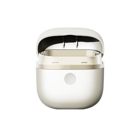 Ерекційне смарт-віброкільце Zalo Apis Ivory White, до 4 годин роботи, зарядний кейс - фото №15