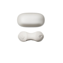 Ерекційне смарт-віброкільце Zalo Apis Ivory White, до 4 годин роботи, зарядний кейс - №12