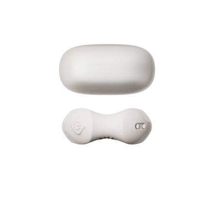 Ерекційне смарт-віброкільце Zalo Apis Ivory White, до 4 годин роботи, зарядний кейс - фото №12