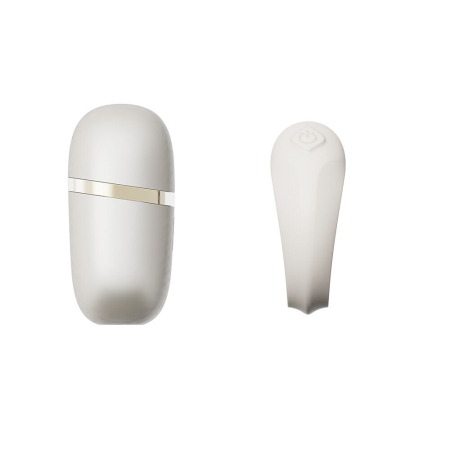 Ерекційне смарт-віброкільце Zalo Apis Ivory White, до 4 годин роботи, зарядний кейс - фото №10